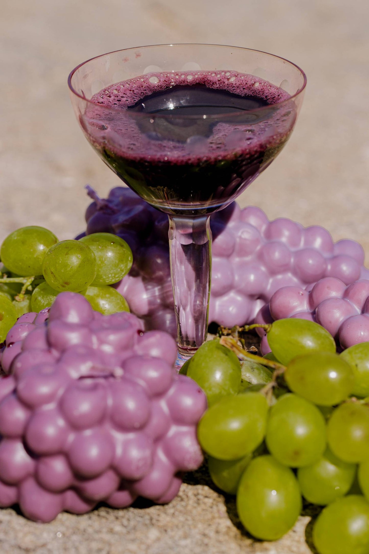 Vela Escultural: Uva