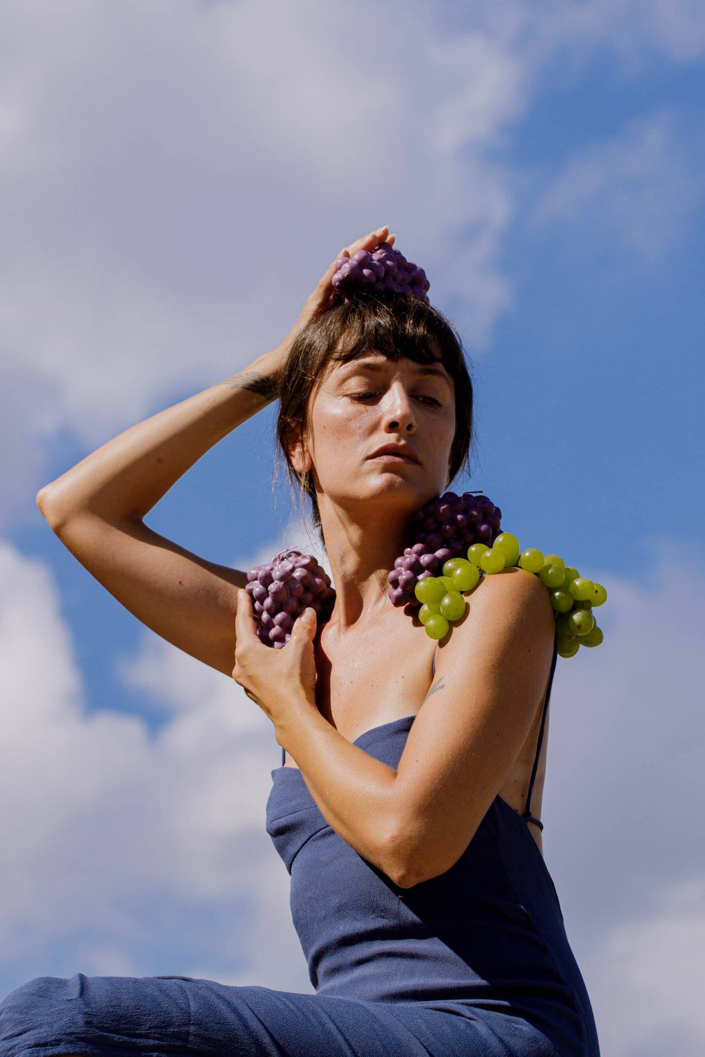 Vela Escultural: Uva