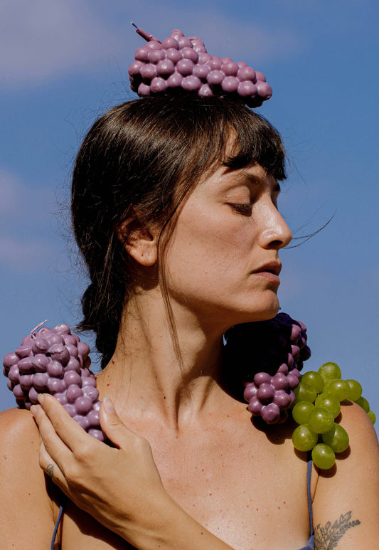 Vela Escultural: Uva